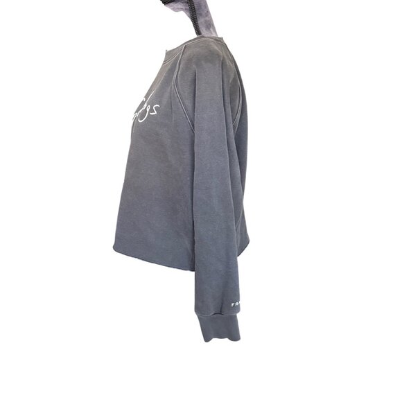 Frame Womens Sweatshirt L/G Cotton & Polyester Blend Faded N - Picture 2 of 5